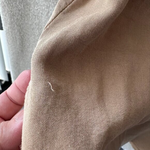 Aerie Sleeveless Utility Romper Playsuit Tan Large Safari Coastal Minimalist - Picture 8 of 16